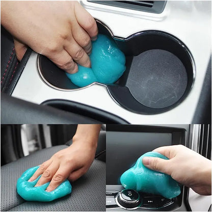 Dust Buster for car |  Cleaning gel for every tiny corner of car