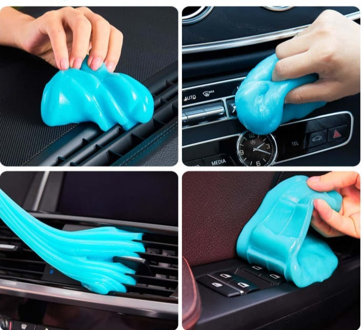 Dust Buster for car |  Cleaning gel 