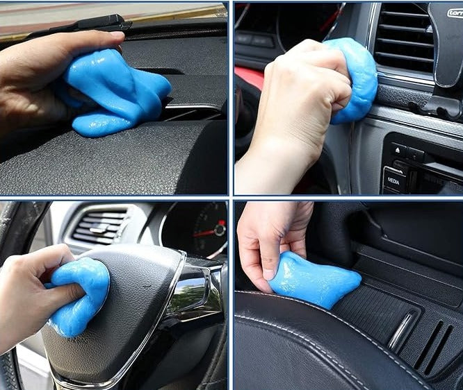 Dust Buster for car |  Cleaning gel kit